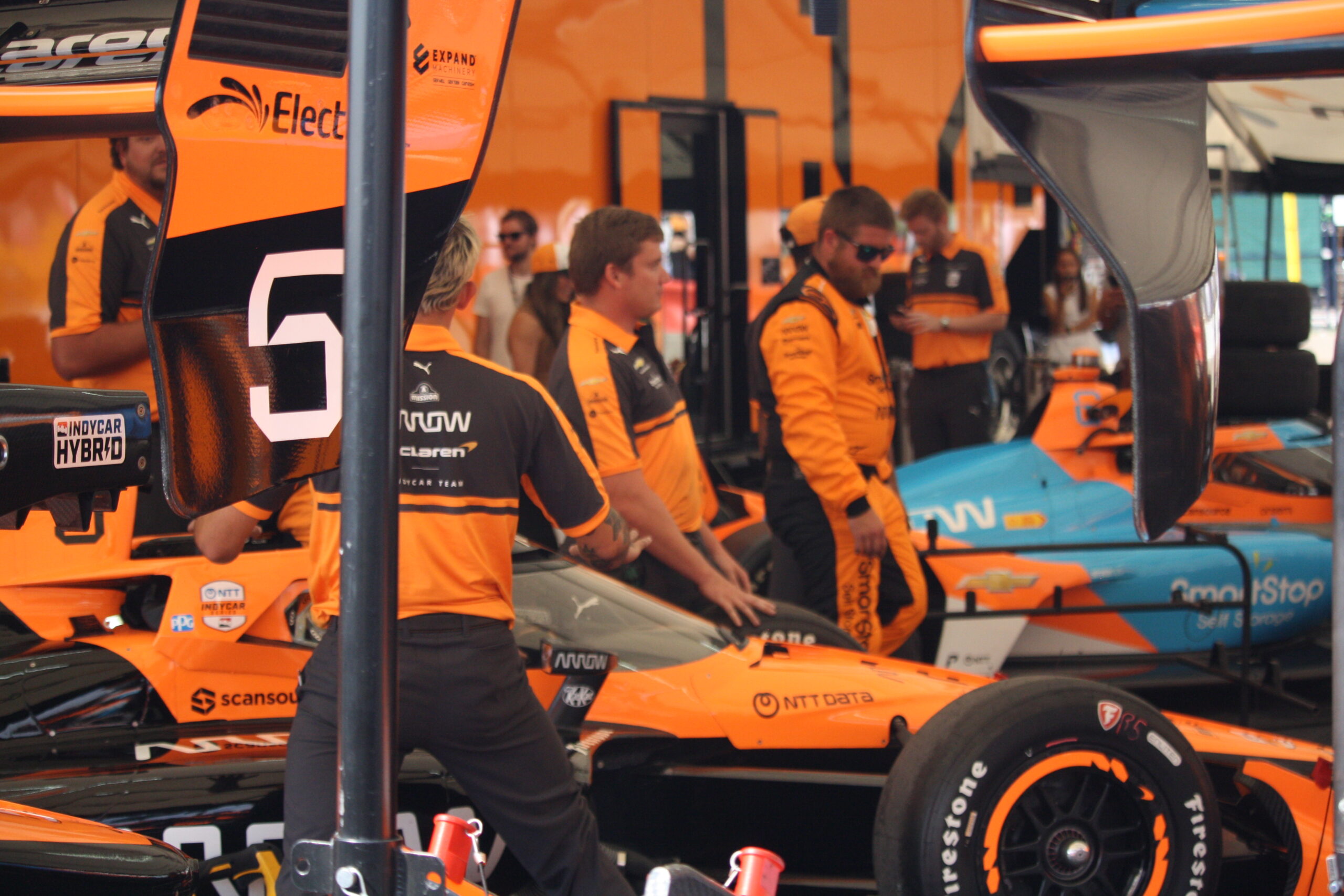 Arrow McLaren Paddock